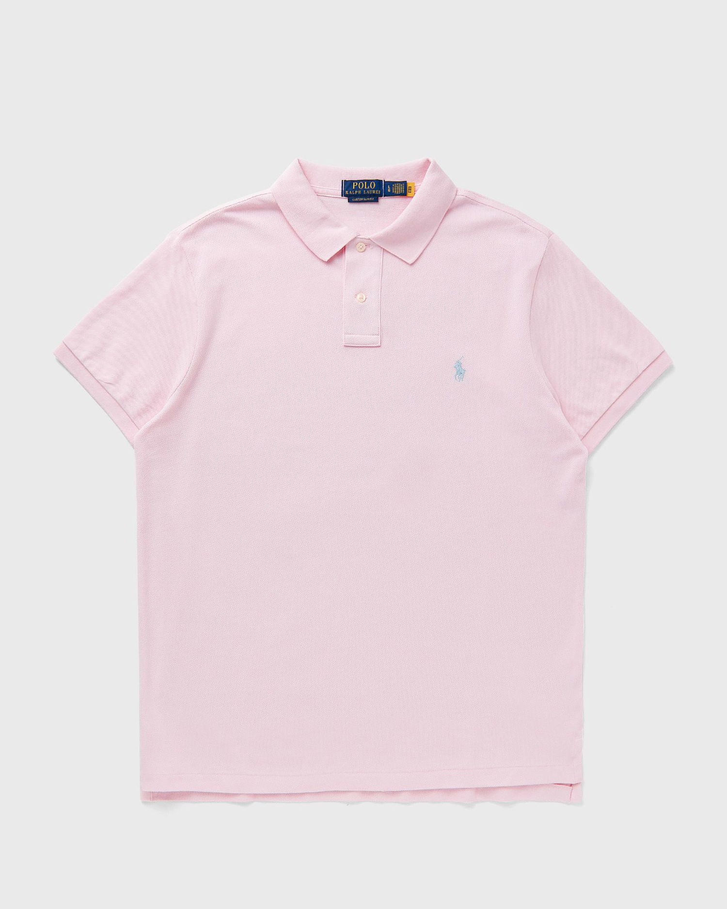 Поло тениска Polo by Ralph Lauren Polo Ralph Lauren Custom Slim Fit Mesh Polo Shirt XXL Розово | 710680784424, 0