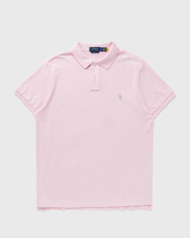 Поло тениска Polo by Ralph Lauren Polo Ralph Lauren Custom Slim Fit Mesh Polo Shirt XXL Розово | 710680784424, 0