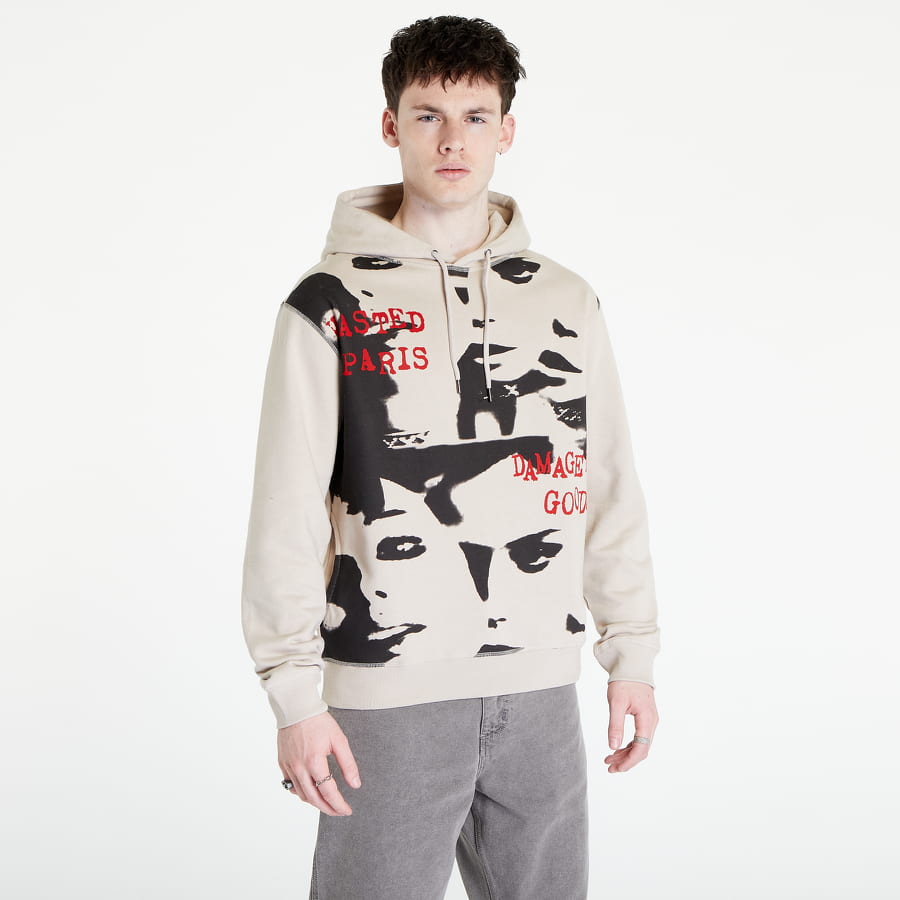 Суитчър Wasted Paris Side Pocket Damaged Goods Hoodie Бежово | 0399007930, 0