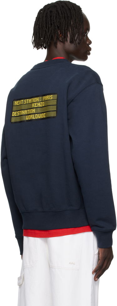 Суитчър KENZO Kenzo Paris 'KENZO City' Sweatshirt Тъмно синьо | FF65SW2564MC, 2