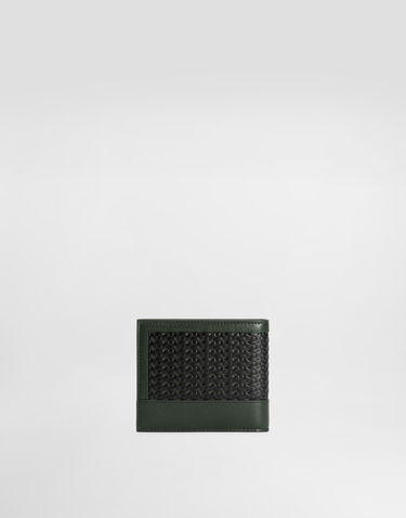 Портфейл Dolce & Gabbana Eel Skin Wallet With Laser Weave Onesize Зелено | BP1321AN41989868, 2