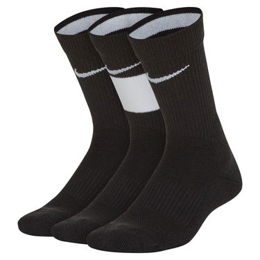 Чорапи Nike Elite Basketball Crew Socks 3-Pack Черно | CW6063-010, 1