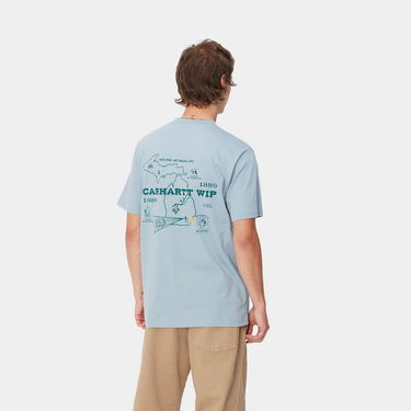 Тениска Carhartt WIP Home State Graphic Print T-Shirt Синьо | I033973_9, 0