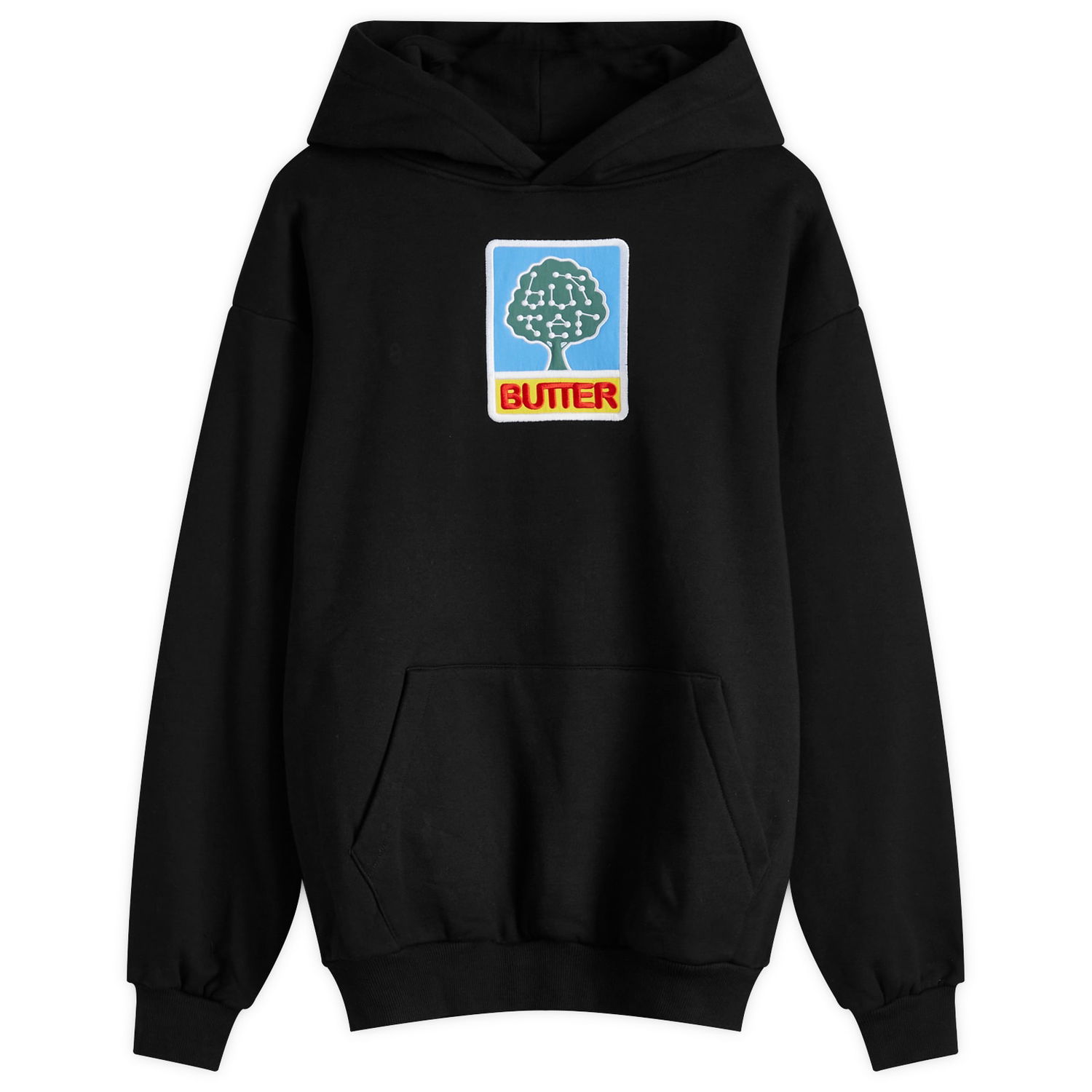 Суитчър Butter Goods Growth Hoodie Черно | BGQ224D21303, 0