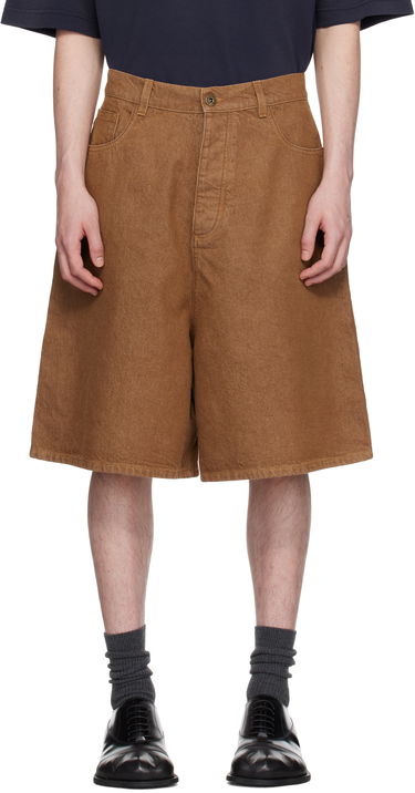 Къси панталони JW Anderson JW Anderson Aged Denim Shorts Кафяво | DT0114-PG1756, 0