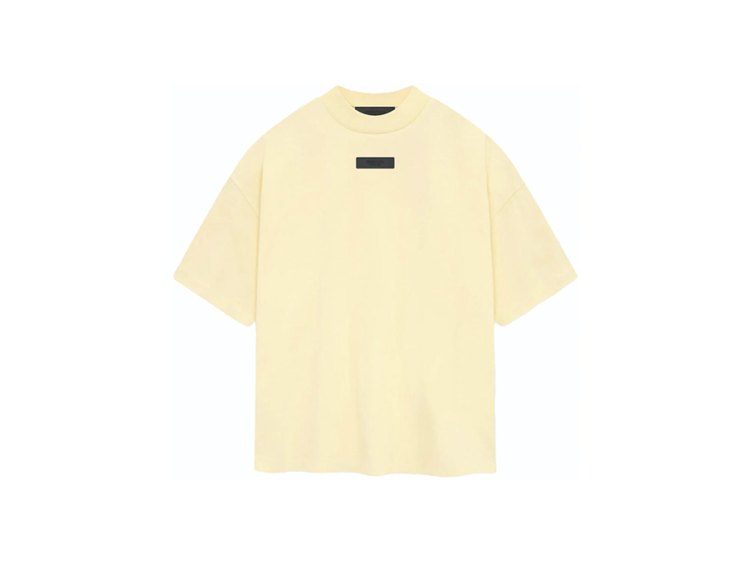 Тениска Fear of God Essentials S/S Tee Жълто | 125sp244191f