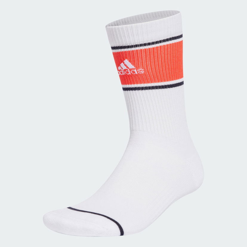 Чорапи adidas Performance Cushioned Crew Socks with Logo (2 Pairs) Бяло | IW2919