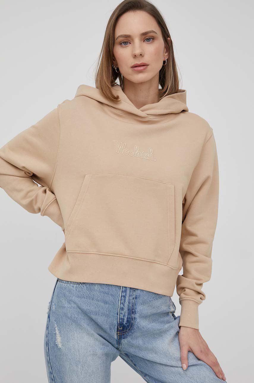 Суитчър WOOLRICH Hood Бежово | CFWWSW0082FRUT3024, 0