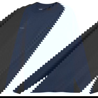 Тениска BEAMS Mini Logo Long Sleeve T-Shirt, Size Medium Тъмно синьо | 1110-0213-458-79, 0