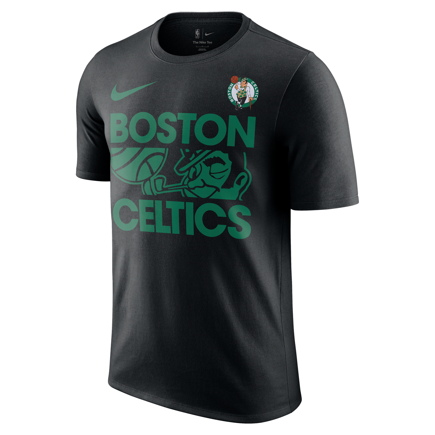 Тениска Nike Nike NBA Boston Celtics Courtside T-Shirt Черно | HQ0586-010, 0