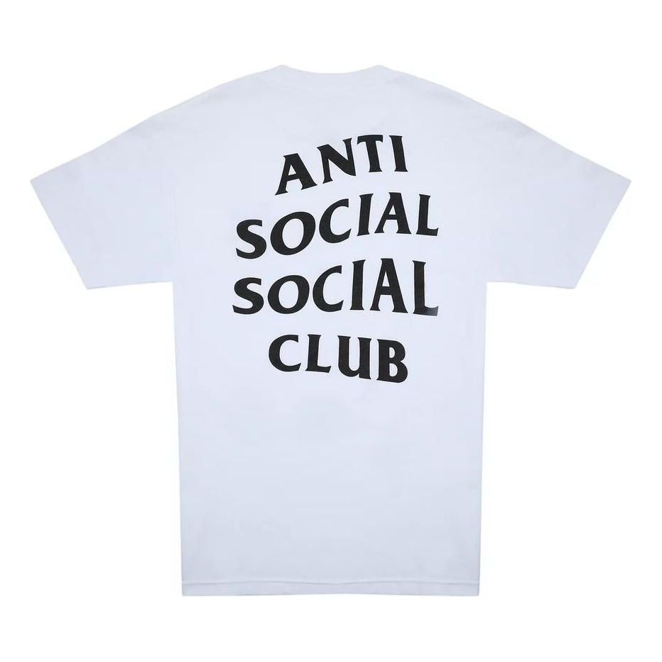 Тениска Anti Social Social Club Logo 2 T-Shirt Бяло | 11LOGO-WHIT, 0