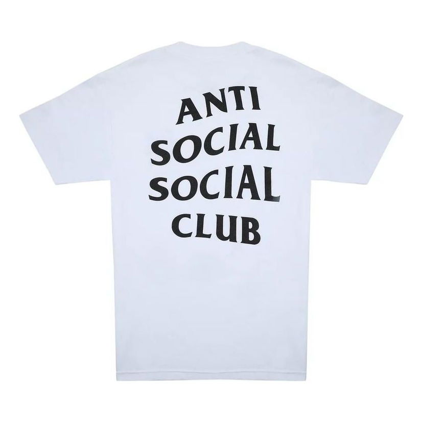 Тениска Anti Social Social Club Logo 2 T-Shirt Бяло | 11LOGO-WHIT