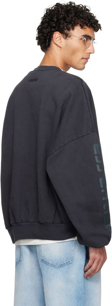 Суитчър Fear of God Fear of God ESSENTIALS Holiday 'Los Angeles' Heavy Fleece Cropped Sweatshirt Сиво | 192HO256893F, 2