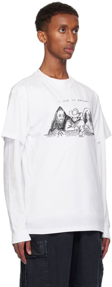 Тениска Carhartt WIP Black 'Friends' Graphic T-Shirt Черно | I033982, 3