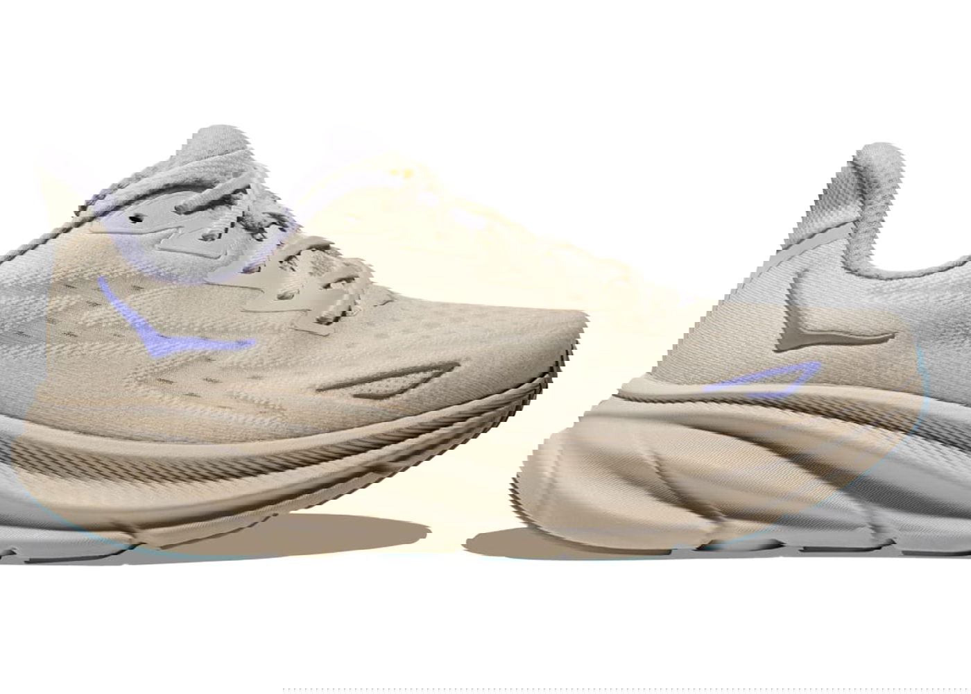 Кецове и обувки Hoka One One Clifton 9 FP Movement Eggnog W Бежово | 1161950-EGN, 0