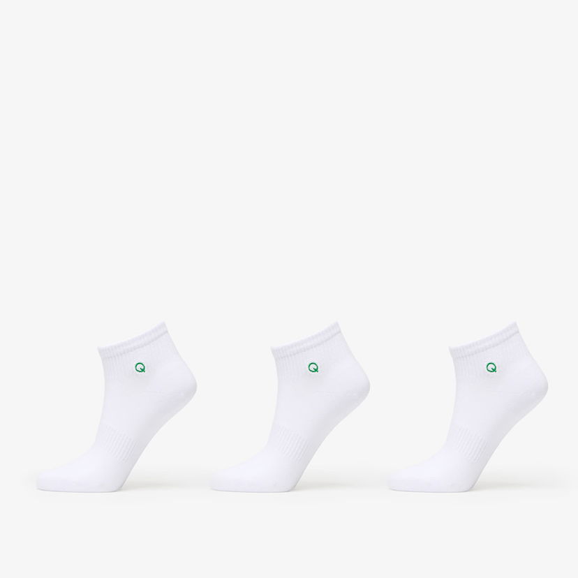 Чорапи Queens Essential Ankle Socks 3-Pack Бяло | QNS_067