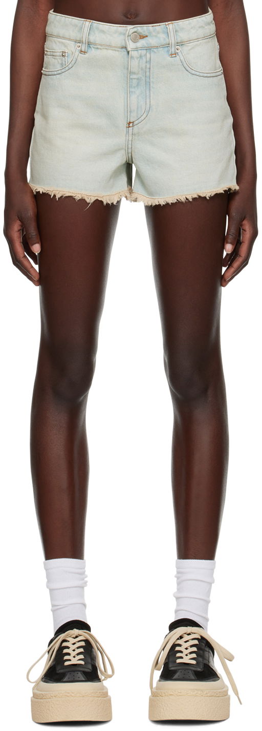 Къси панталони AMI Five Pockets Shorts Синьо | FSO104.DE0002, 0