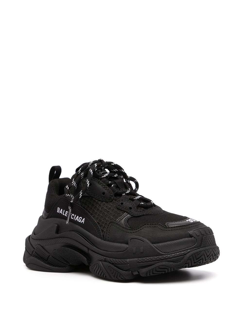 Кецове и обувки Balenciaga Triple S Sneaker Черно | 524036W2CA11000, 1