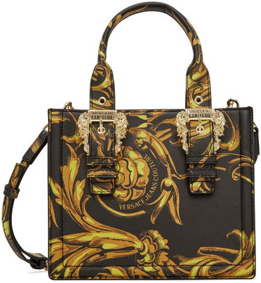 Голяма пазарска чанта Versace Versace Jeans Couture Regalia Baroque Tote Bag Черно | E72VA4BFME71880, 0