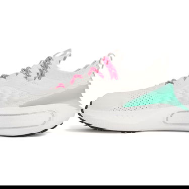 Кецове и обувки Under Armour Phantom 4 White Quartz /Comet Green /Super Pink W Бяло | 3027594-114, 0