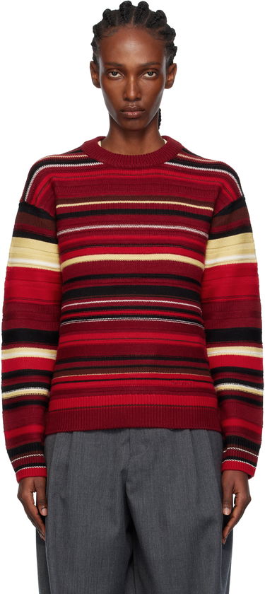 Пуловер JW Anderson JW Anderson Multi Stripe Sweater Многоцветен | KW1501-YN0008, 0