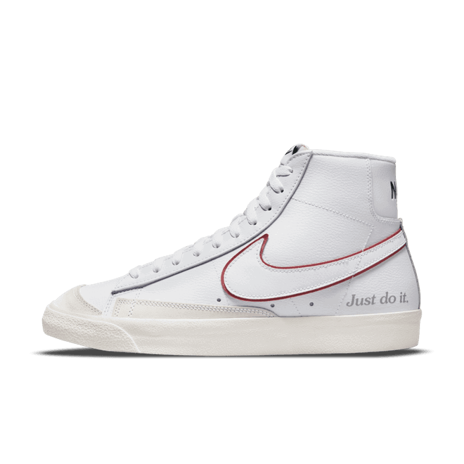 Кецове и обувки Nike Blazer Mid '77 "Just Do It" Бяло | DQ0796-100, 0