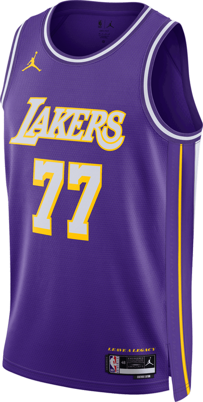 Фланелка Nike Los Angeles Lakers Statement Edition Swingman DRI-FIT Jersey 77 Лилаво | hm4877-506