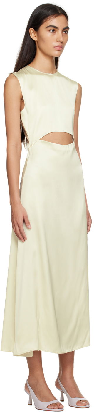 Pокля Loulou de Saison Loulou de Saison Copan Cutout Maxi Dress Жълто | COPAN, 1