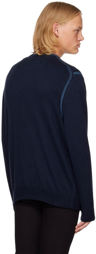 Пуловер Paul Smith PS Paul Smith Rib Knit Cardigan Тъмно синьо | M2R-539XE-J21681-49, 2