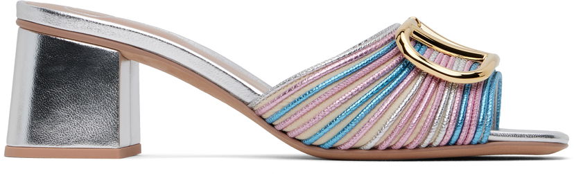 Кецове и обувки Valentino Valentino Garavani VLogo Signature Heeled Mules Многоцветен | 6W2S0HA6MNS