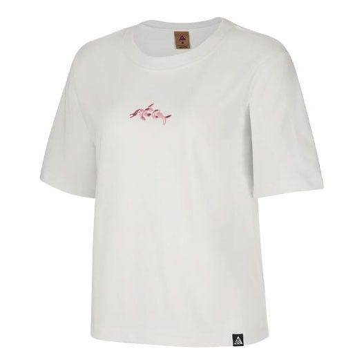 Тениска Nike ACG ACG Dolphin Print T-Shirt Бяло | DH4048-121