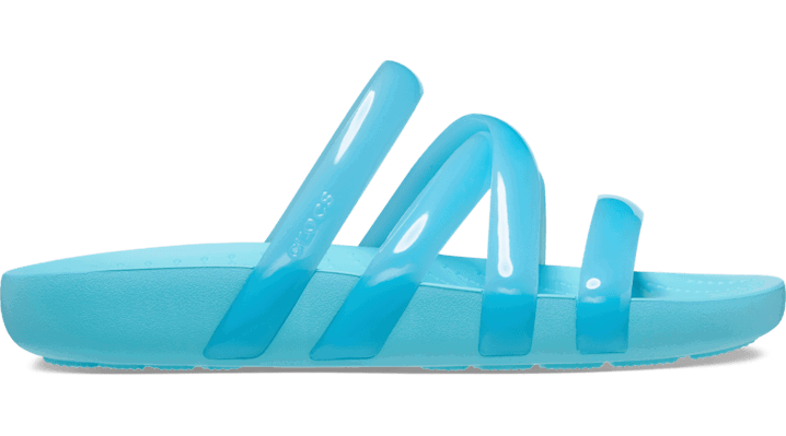 Кецове и обувки Crocs Splash Glossy Strappy Sandals Синьо | 208537-4NP, 0