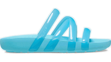 Кецове и обувки Crocs Splash Glossy Strappy Sandals Синьо | 208537-4NP, 0