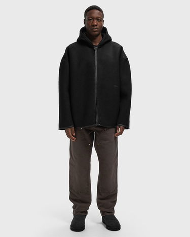 Суитчър 032C 082c NEOPRENE ZIP UP HOODED JACKET Черно | F25-URW-0801-000, 2