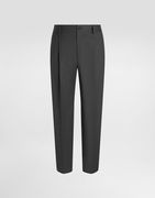 Dolce & Gabbana Double Darts Wool Pants