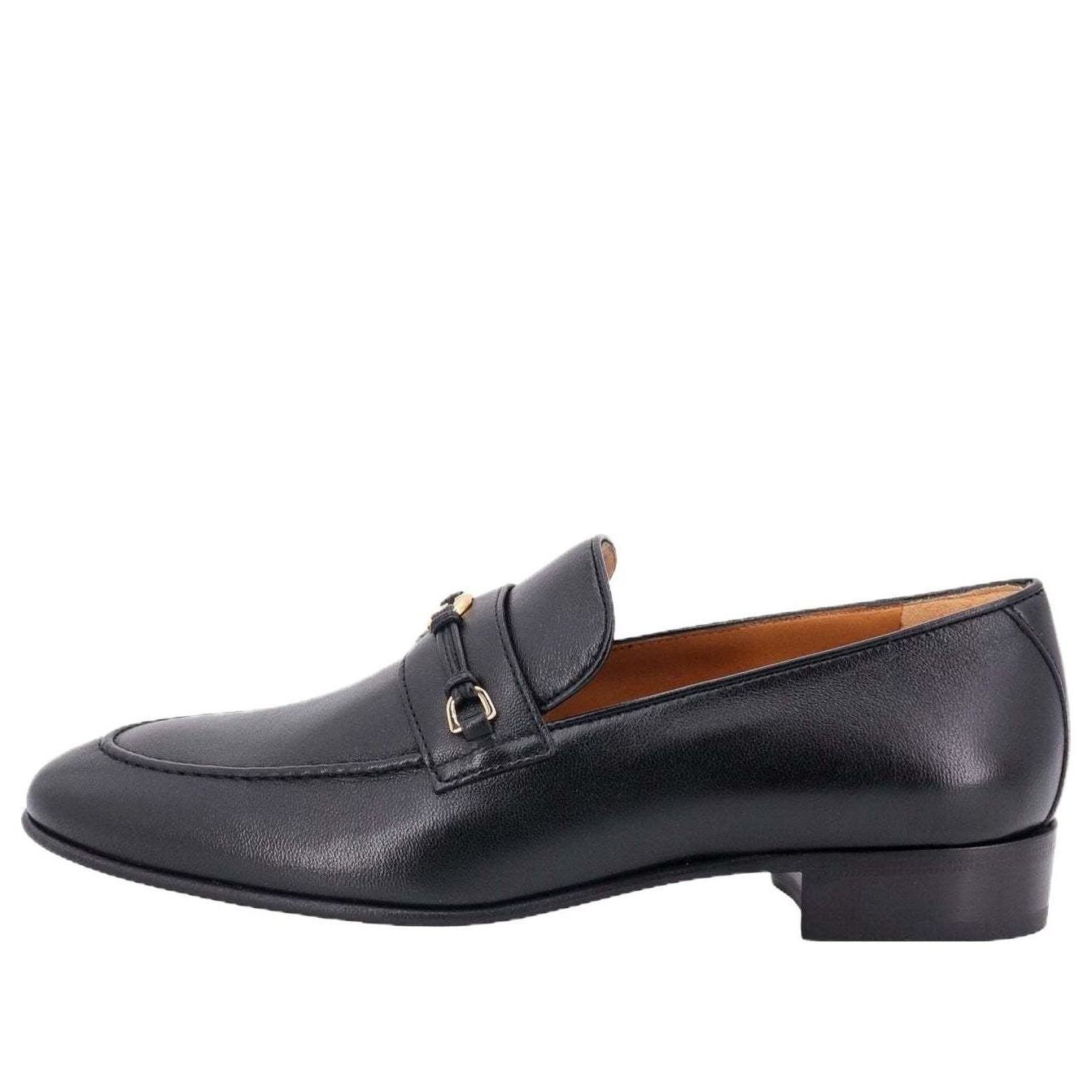 Кецове и обувки Gucci Gucci Horsebit Interlocking G Loafers Черно | 740434-AABUV-1000, 0