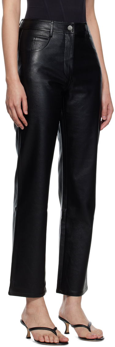 Панталони Miaou Miaou Junior Faux-Leather Pants Черно | 1010-CL-BLKL, 1