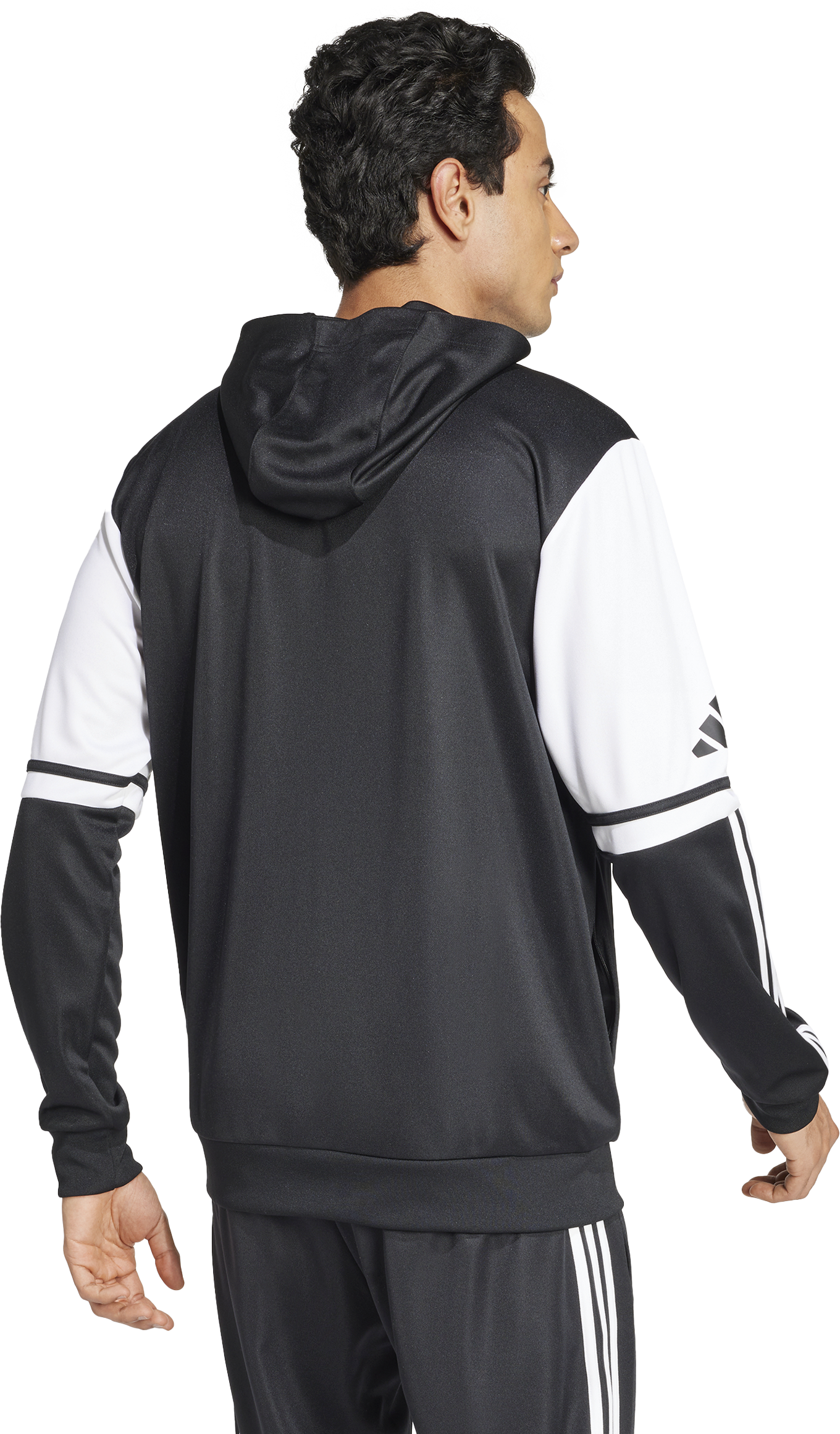Суитчър adidas Originals SQ25 Hooded Jacket Черно | je2778, 1