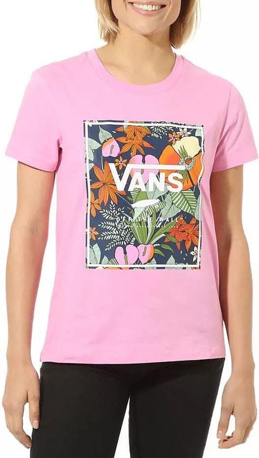 Тениска Vans WM BOXLET T-Shirt Розово | vn0a4do2unu1, 0