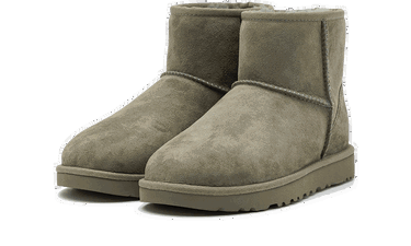 Кецове и обувки UGG Classic Mini II Boot Moss Бежово | 1016222-MSG, 2