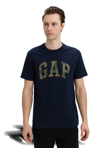 Тениска GAP Camo Arch Logo Tee Тъмно синьо | 500039-00