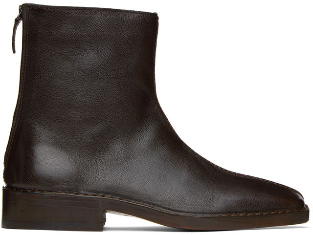 LEMAIRE Piped Zipped Boots