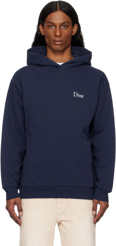 Суитчър Dime Classic Small Logo Hoodie Тъмно синьо | DIME2SP2533NVY, 0