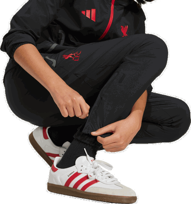 Спортни панталони adidas Originals Liverpool FC Tiro25 Competition Vis Tech Track Pants Черно | jz5559, 2