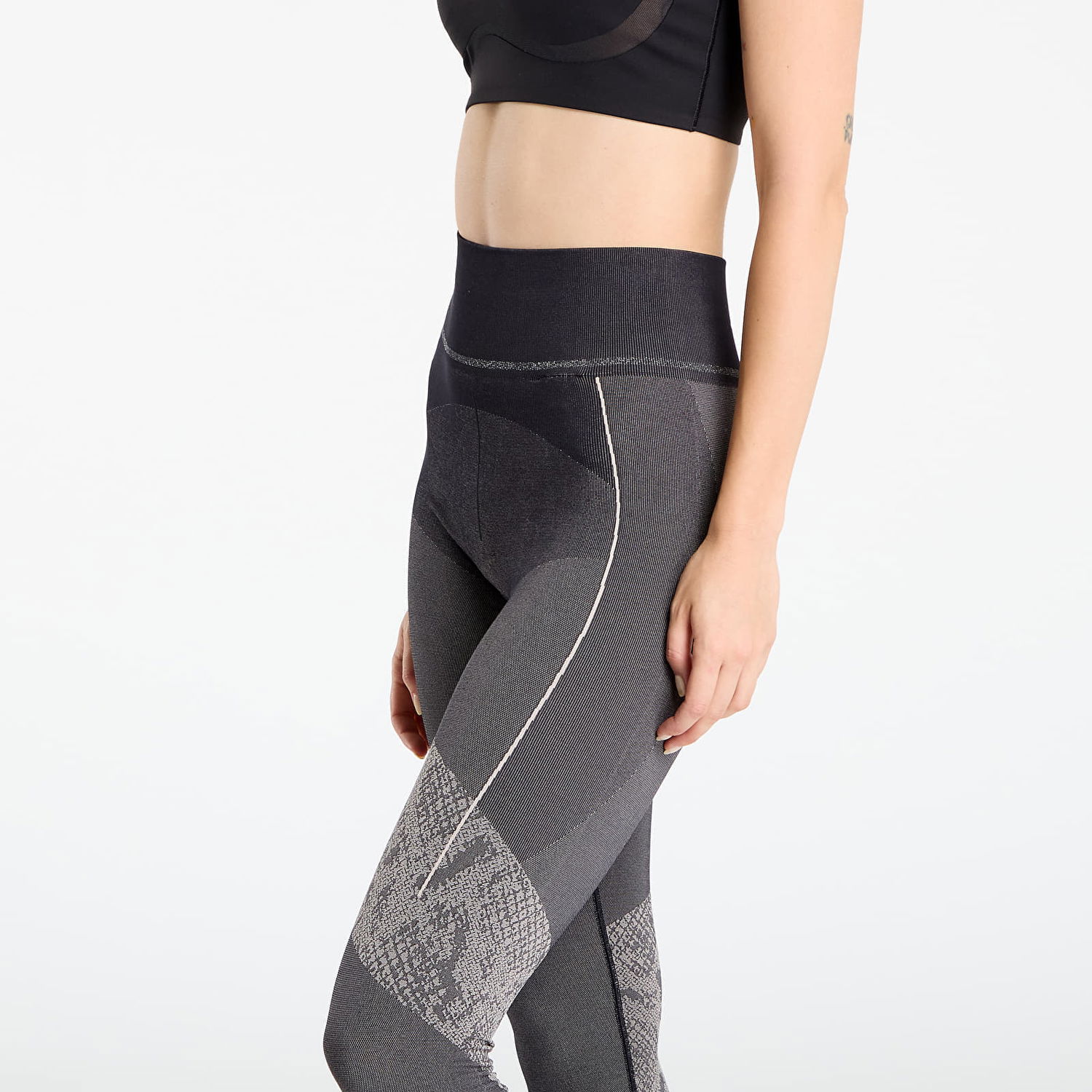 Клинове adidas Performance Stella McCartney Seamless Yoga Leggings Сиво | JW2002, 1