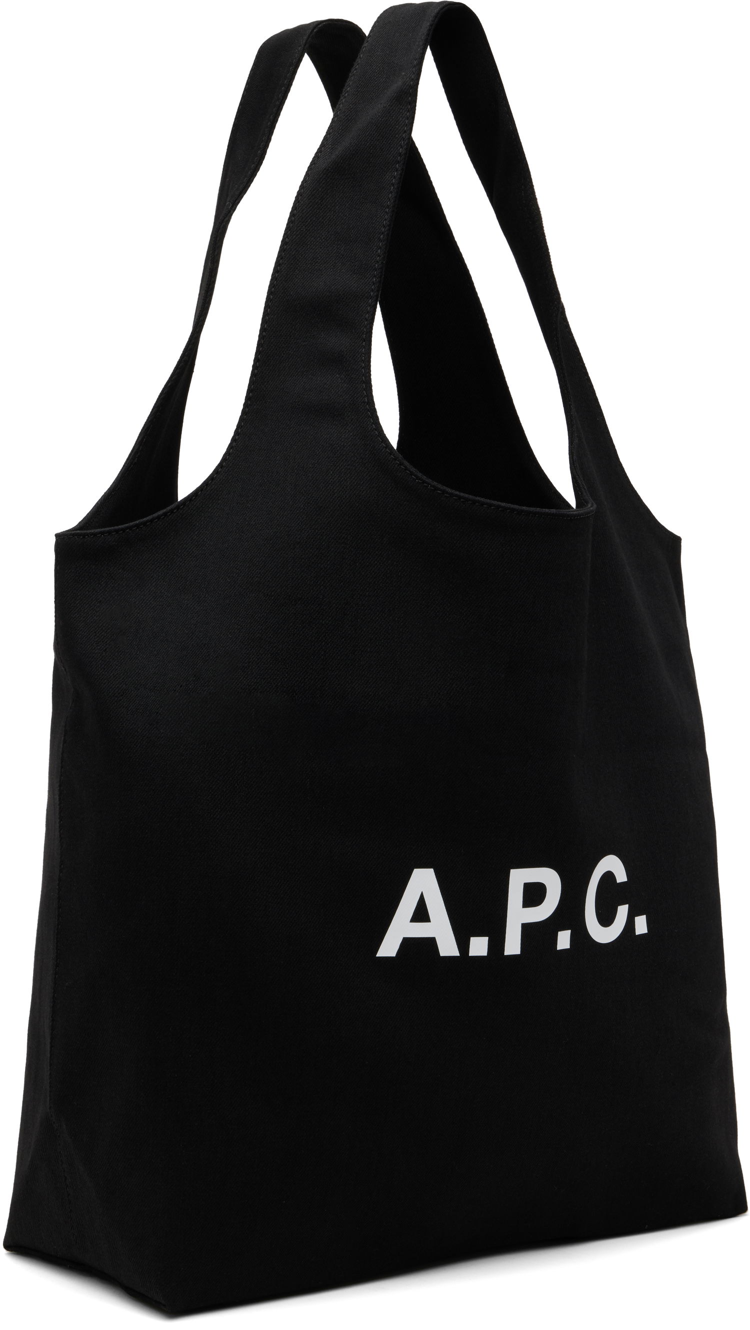 Голяма пазарска чанта A.P.C. A.P.C. Ninon Tote Bag Черно | COZZS-M61565, 1