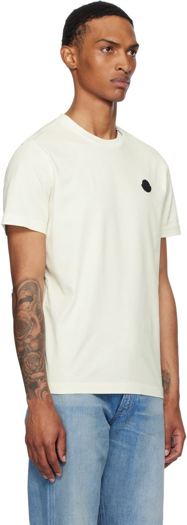 Тениска Moncler Moncler Short Sleeve T-Shirt Бежово | K20918C0003289AYW, 1