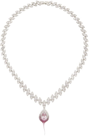 Колие Ottolinger Ottolinger Exclusive Diamond Dip Necklace Розово | 2500613E, 0