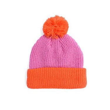Шапка New Era Pom Beanie Розово | 60565273, 0