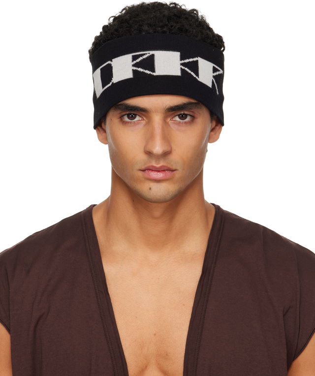 Rick Owens DRKSHDW Concordians Cotton Headband